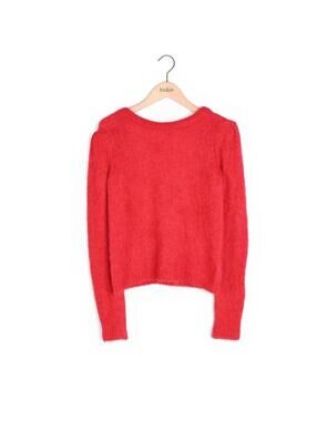 ba&sh Alpaca Sweater ULTRA SOFT – Red TURO – Low Back – XS/S – NWOT